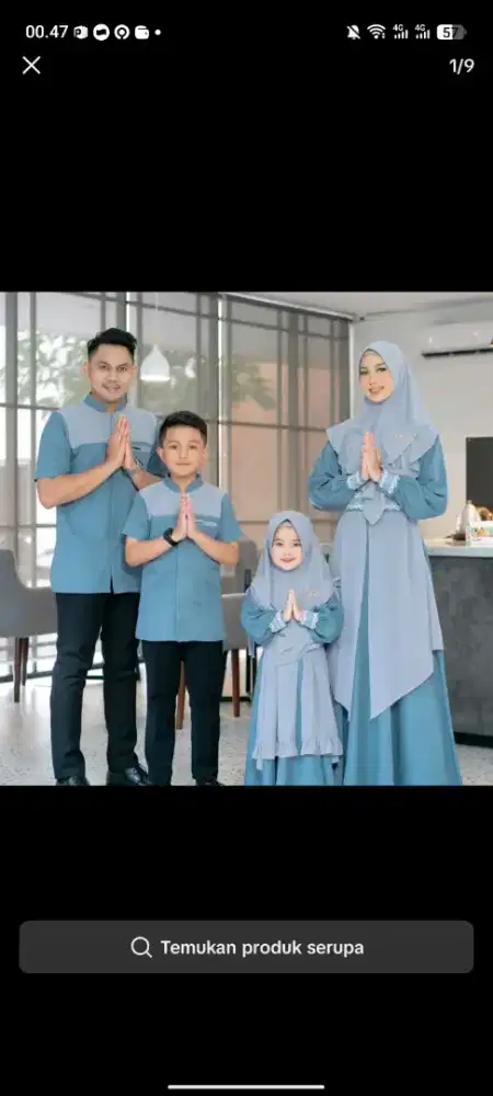 Couple lebaran / couple keluarga / serimbit