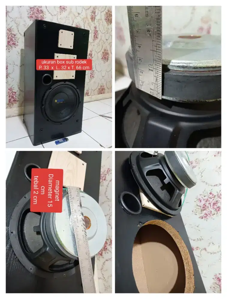 Subwoofer rodek 10 inch Amerika