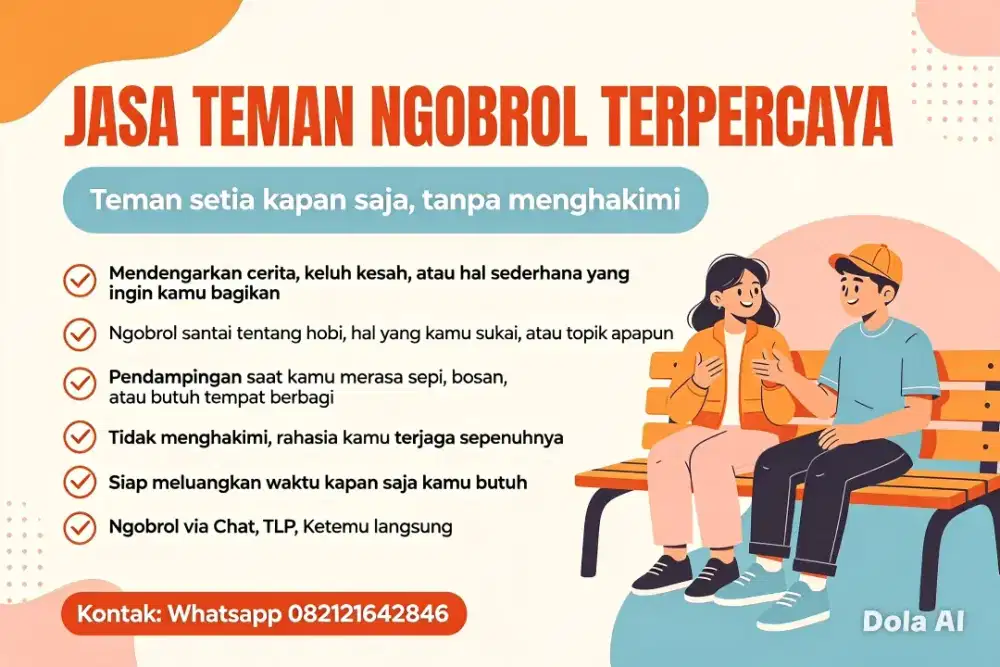 Jasa Temen Ngobrol