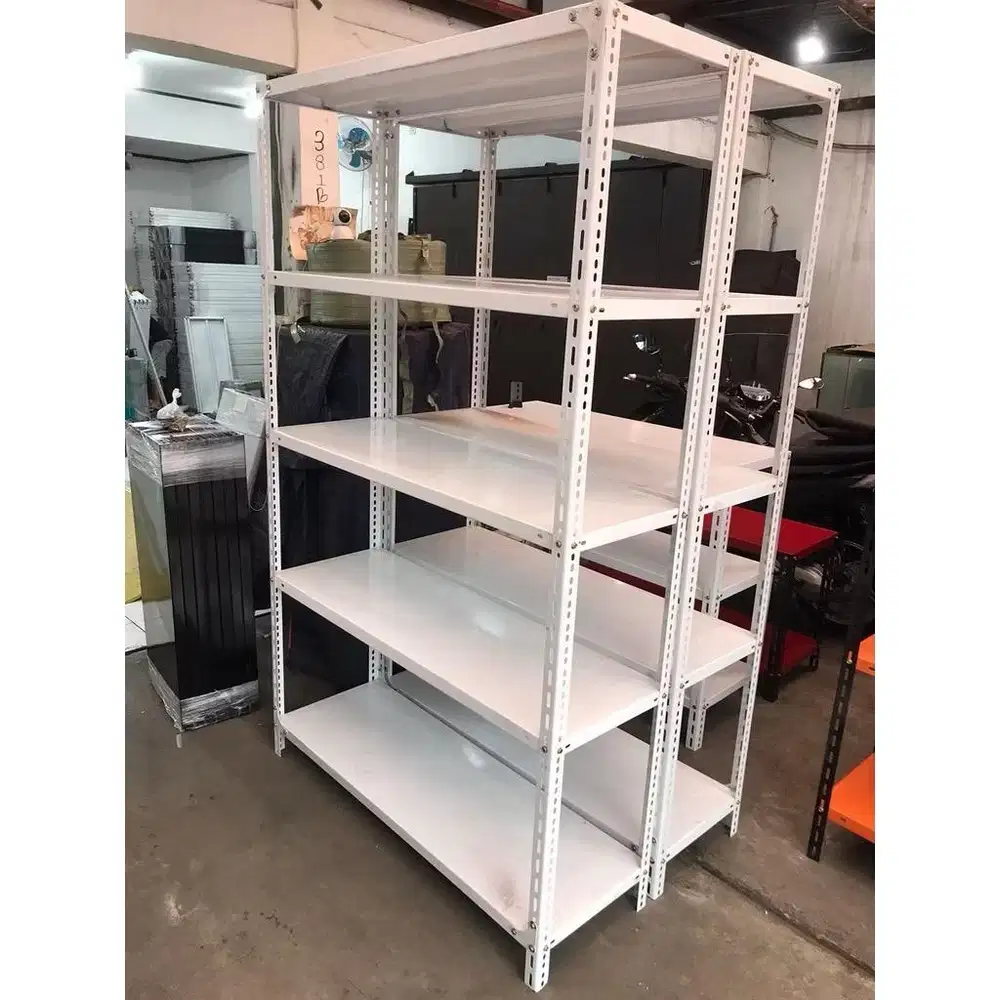 (JARANG ADA) 350rb AJA RAK BESI 5 SUSUN 2 METER APIK 99%