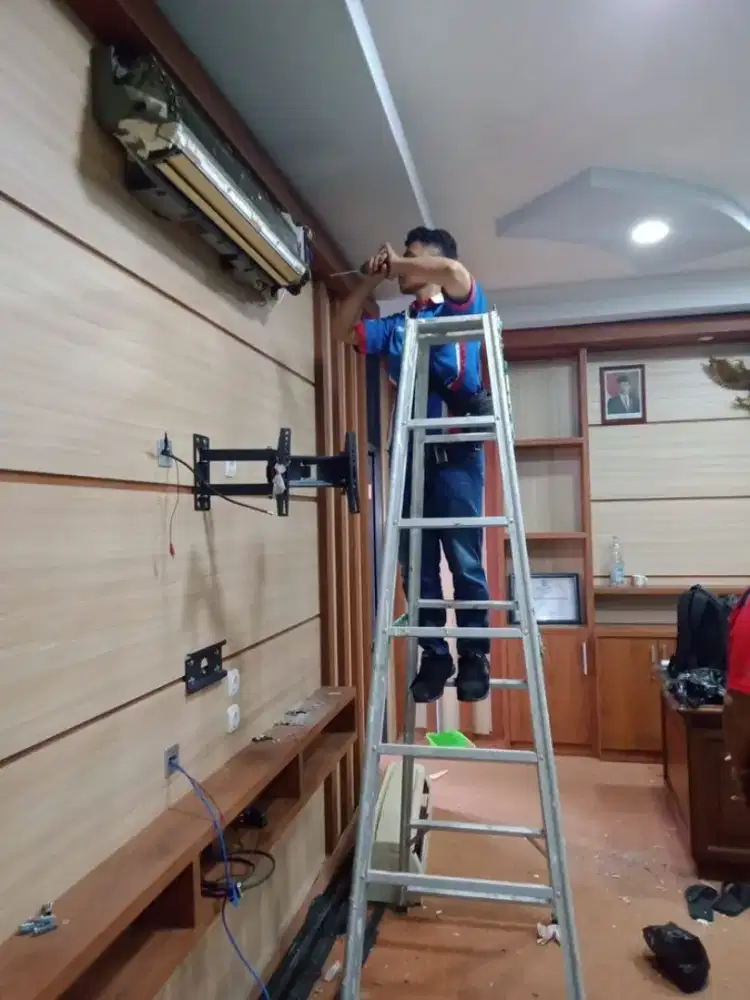 Bongkar pasang AC service Ac
