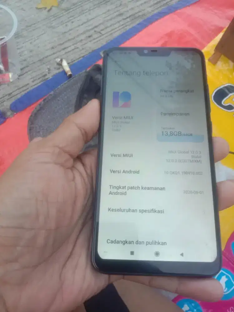 XIAOMI Mi 8 LITE RAM 4/64 GB MULUS SEGEL ORI NORMAL NO MINUS DIJUAL