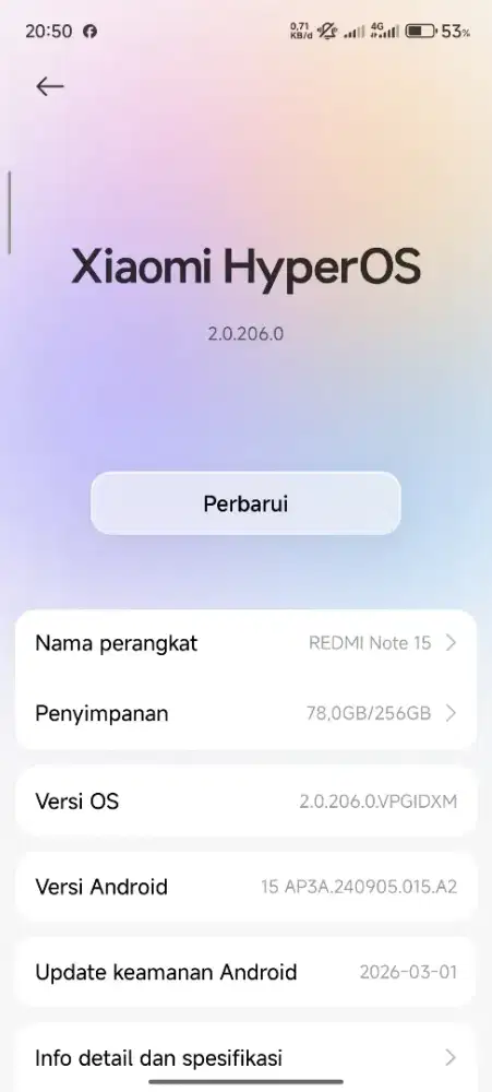 Redmi note 15 4G