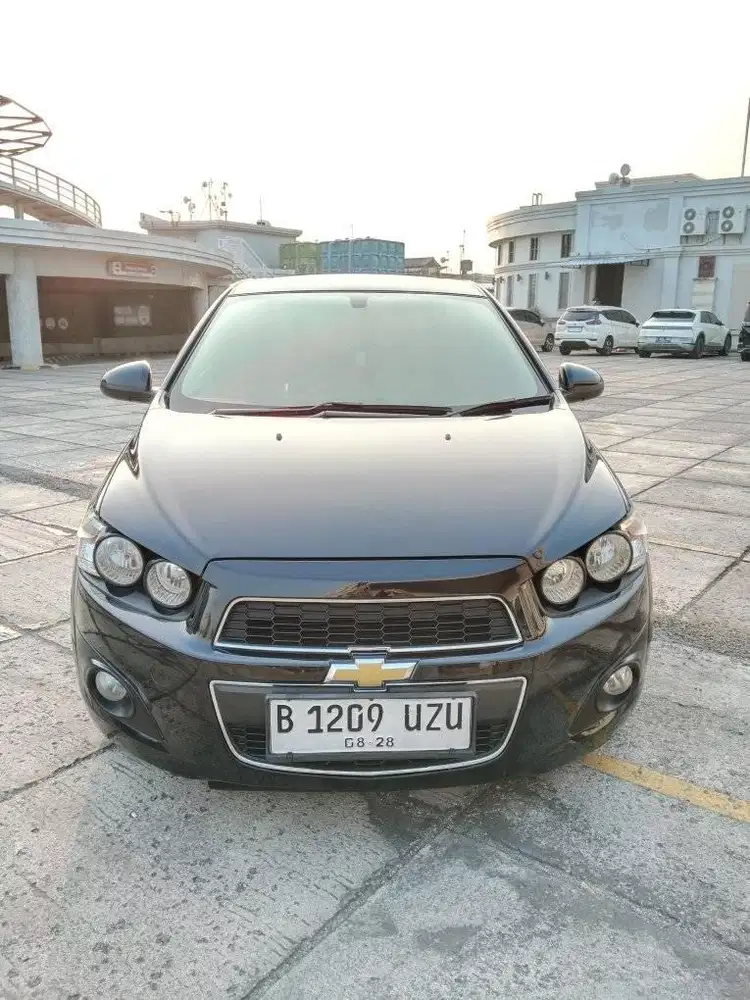 (Tdp 40jt) Chevrolet Aveo 1.4 LT AT 2012 Hitam, Pajak bln 8/2027