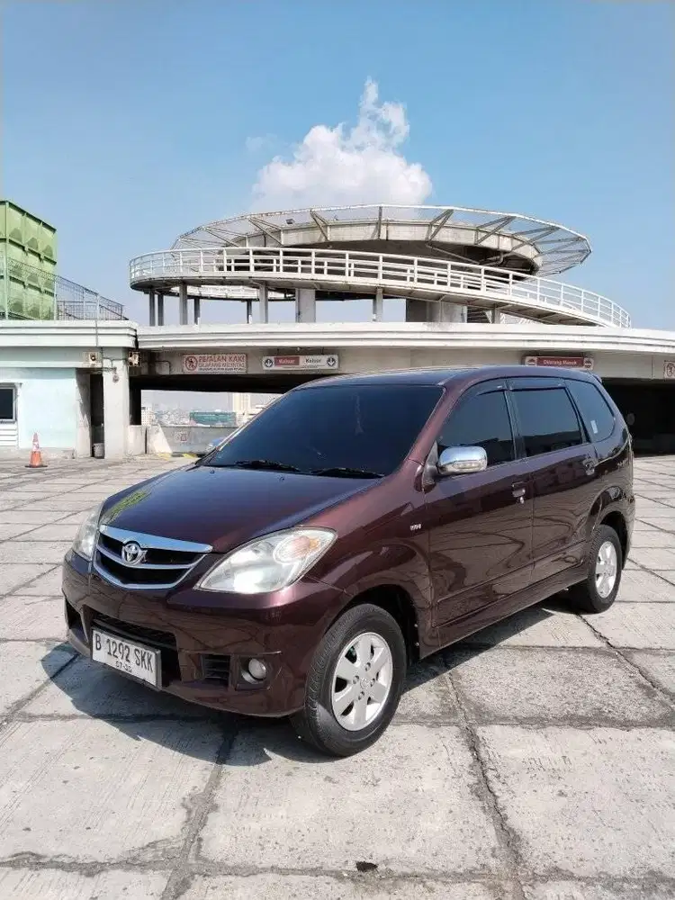 (Tdp 18jt) Toyota Avanza 1.3 G AT 2010 Merah, Pajak bln 7/2027