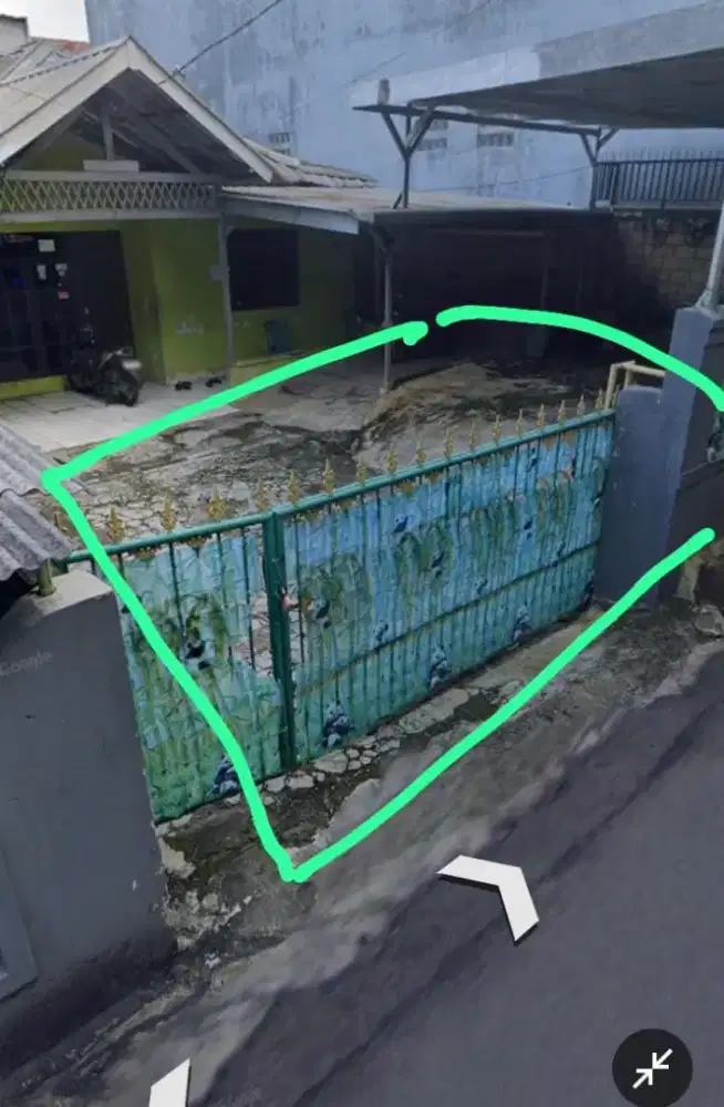Dijual tanah di Kebagusan pinggir jalan bebas banjir