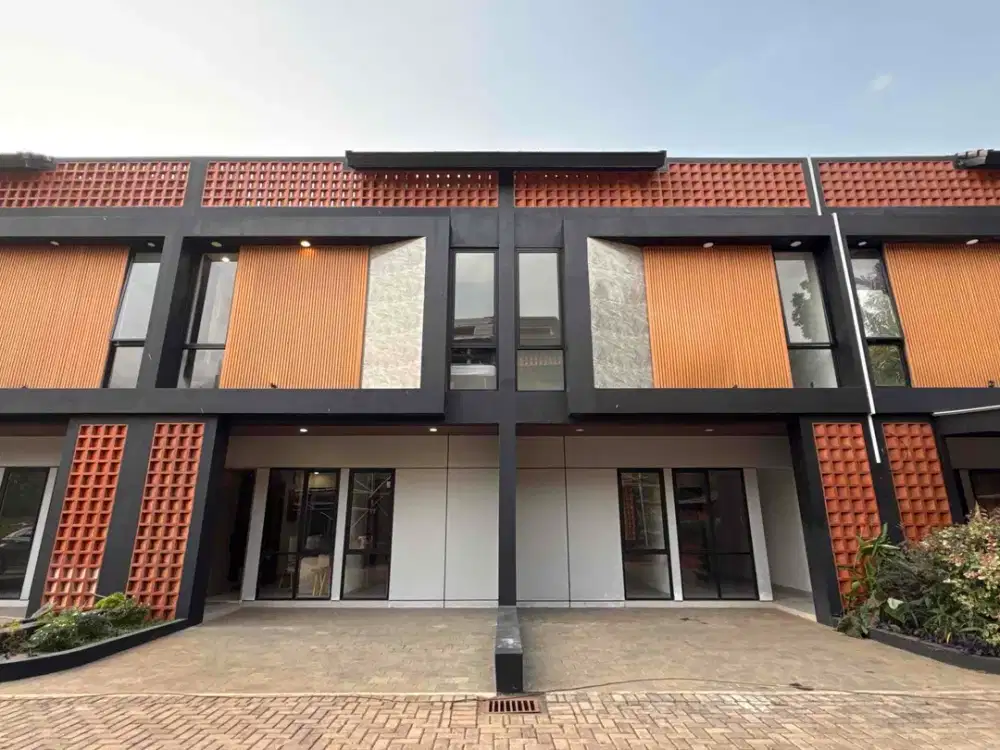Siap Huni Full Furnish 3 Lantai Rooftop di Cikeas dekat Tol Cimanggis