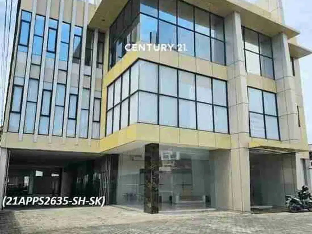 Dijual Gedung 3,5 lantai siap pakai strategis pinggir jalan raya Bintaro