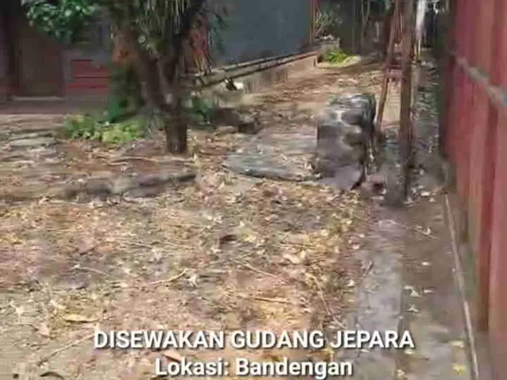 DISEWAKAN GUDANG/ PABRIK FURNITURE JEPARA..INCLUDE MESIN