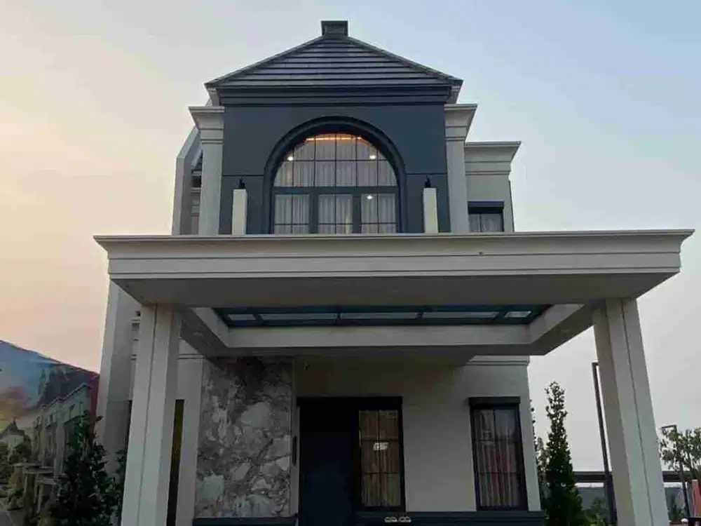 Rumah 2 Lantai Rancamaya Burgundy Type 7 Bogor