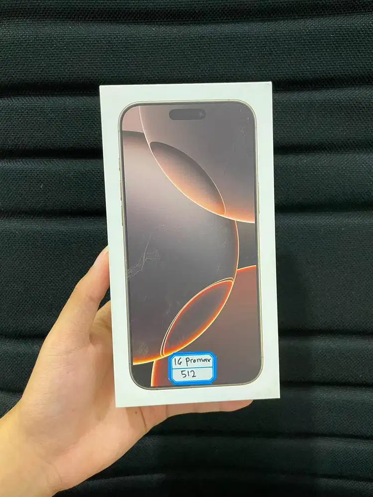 New iPhone 16 promax 512 iBox