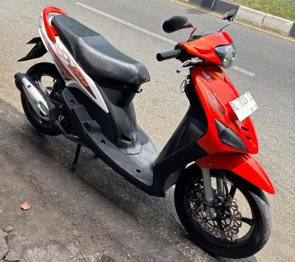 JUAL SANTAI ASLI MIO SPORTY 5TL NON POSTEK SURAT LENGKAP
