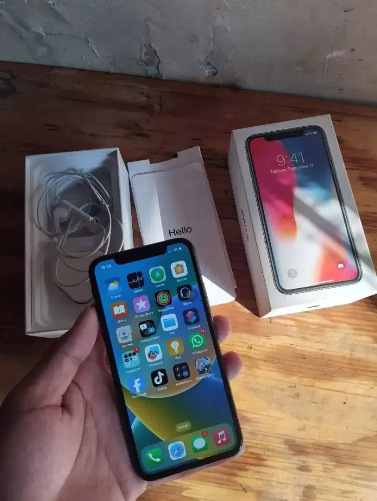 iPhone X 256gb Fullset