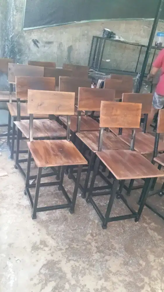 Meja kursi cafe besi holo, canopy, mezanin, dll