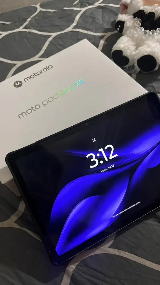 Tablet moto pad 60 lite garansi 2027