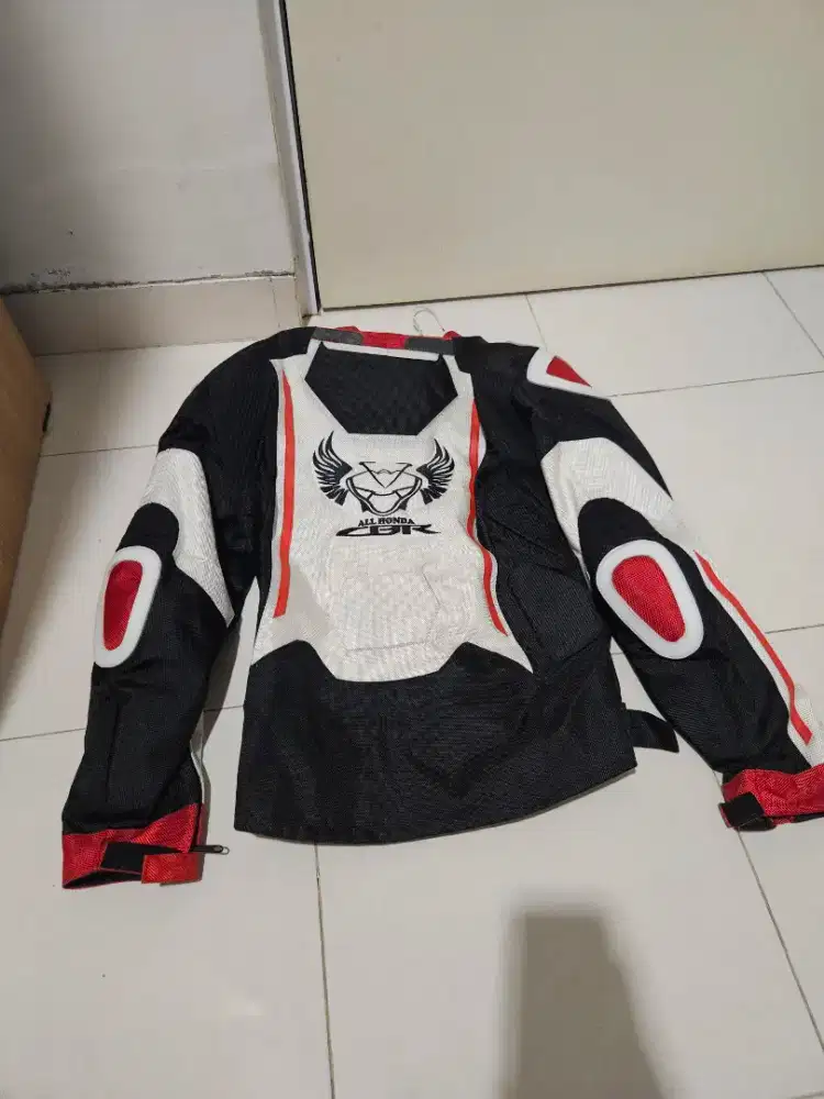 Jaket Motor Riding CBR HRC Protector Punuk Setara Rabbit n Wheels