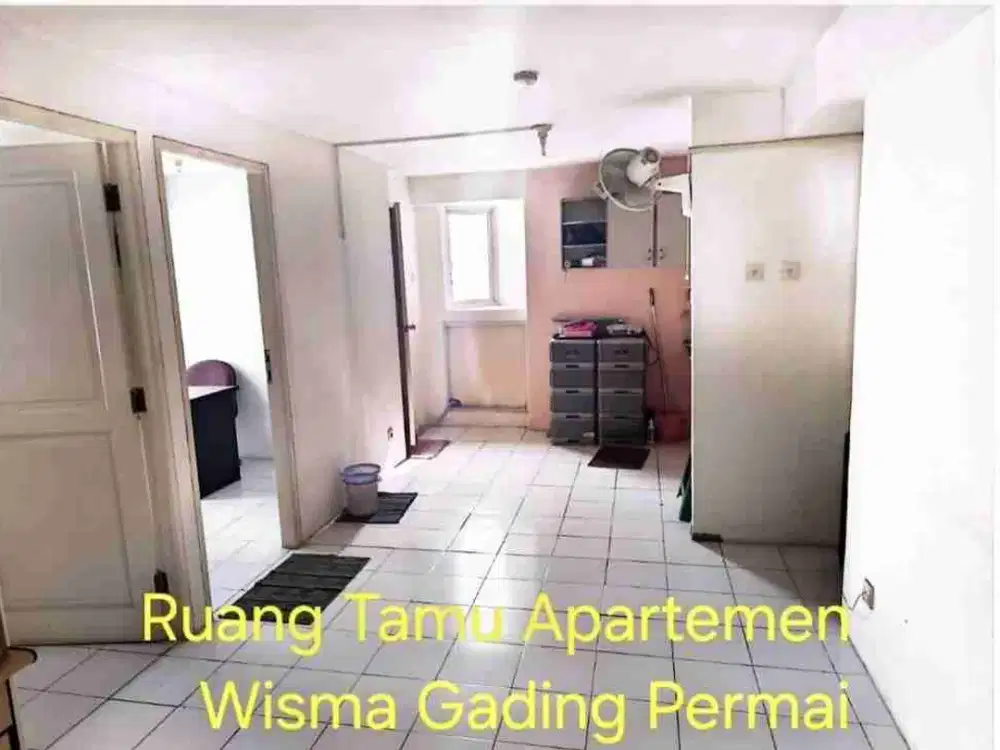 apartemen wisma gading Permai Wgp 2 kamar tidur kelapa gading