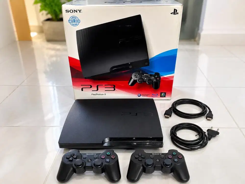 Jual Murah Playstation PS3 Slim Seri 25 Full Game Istimewa