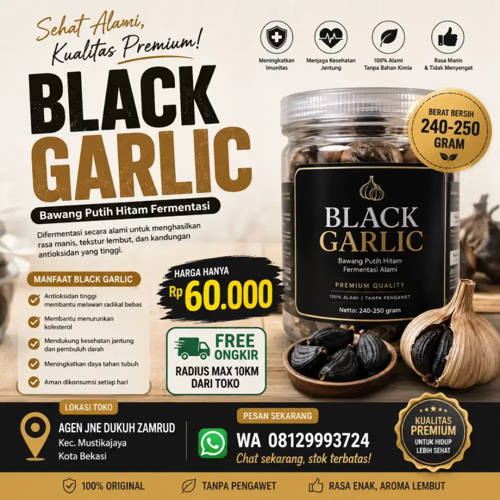 Black Garlic Fresh From Fermenter