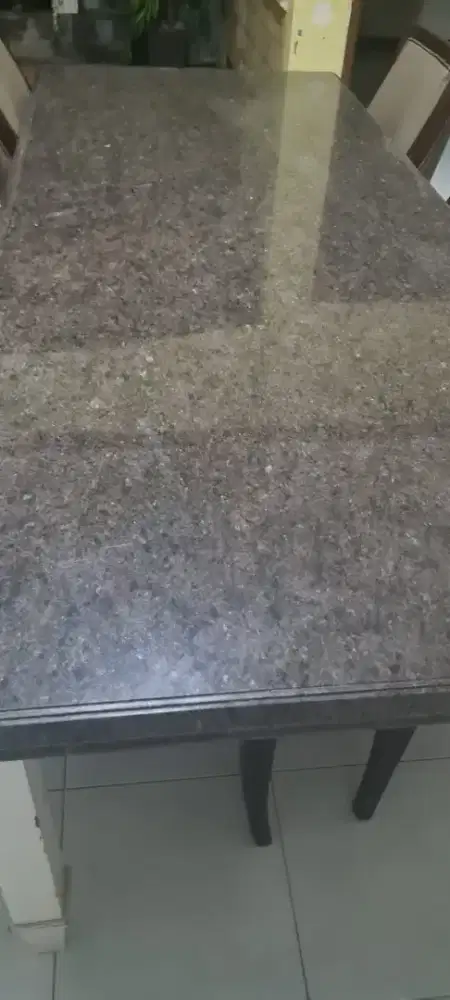 Meja meeting, dari batu marmer asli