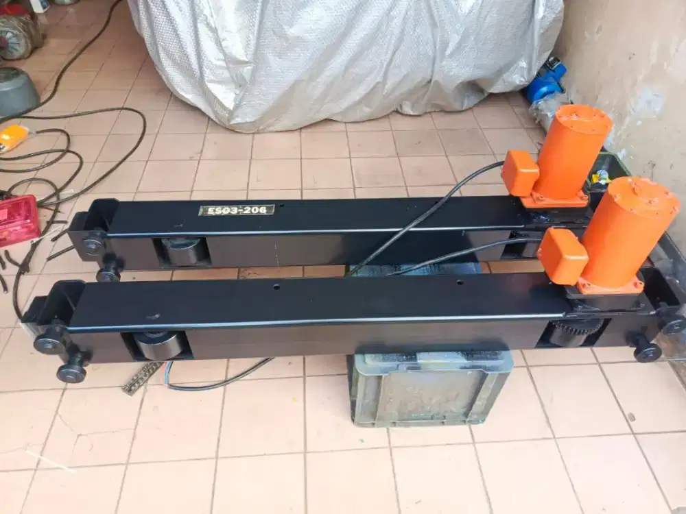 Saddle Crane 2 Ton Panjang 1,7 Meter Motor 0,2 KW / End Carriage 2 Ton