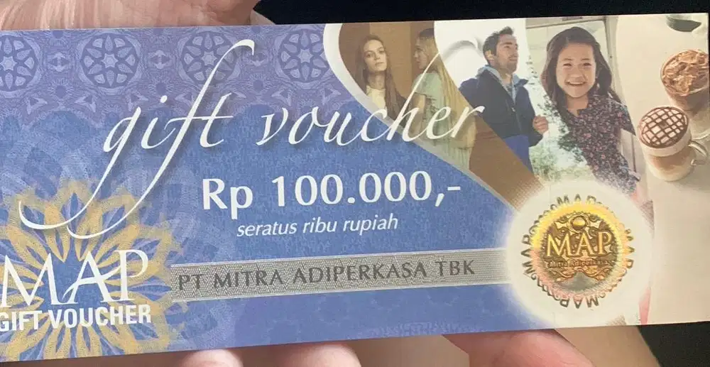 Dijual vocer map
