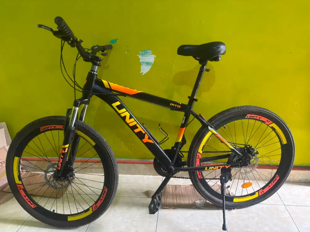 Dijual sepeda MTB merk Unity jarang dipakai