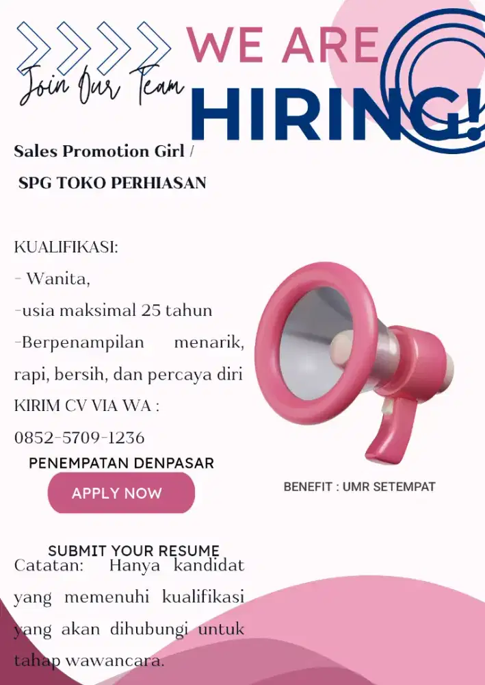 DICARI SPG TOKO
