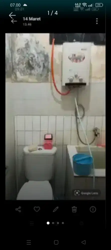Jual water Heater gas melon