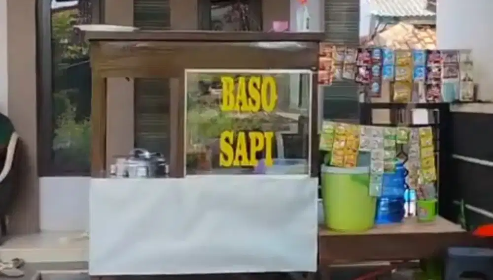 DI JUAL CEPAT Gerobak Baso Komplit Siap Jualan 3.2jt Nego -Ciawigebang