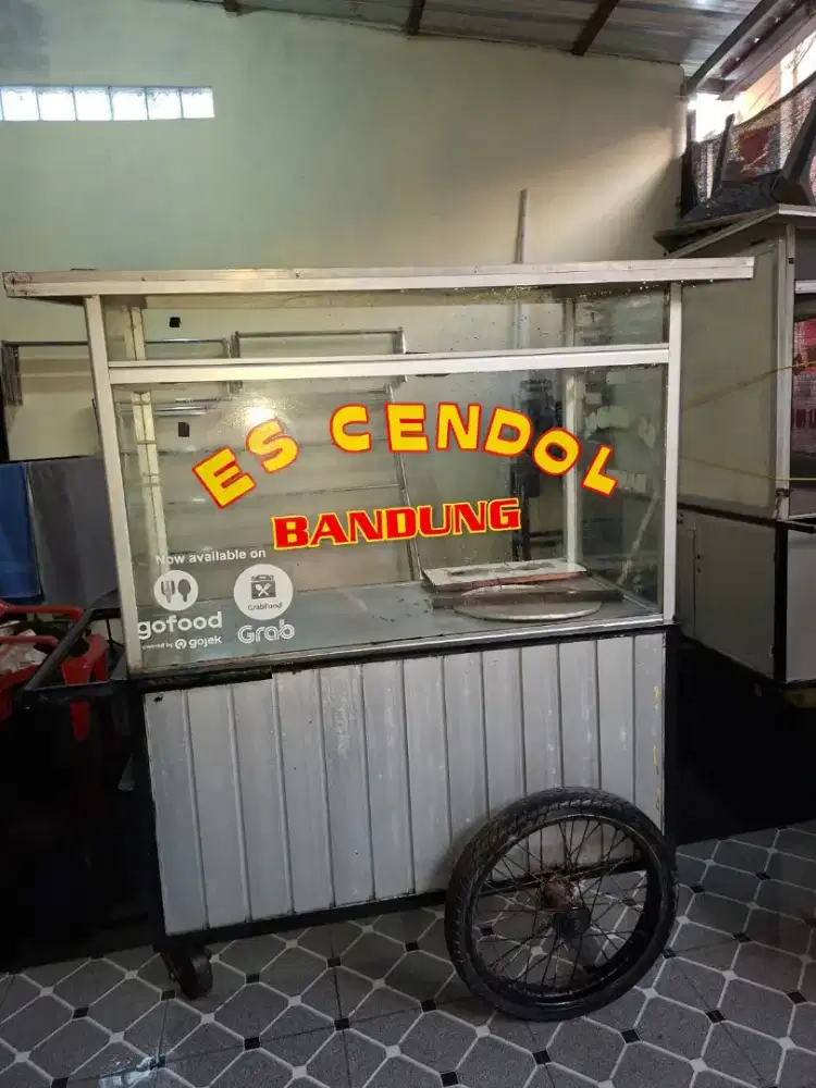 JUAL GEROBAK BEKAS CENDOL
