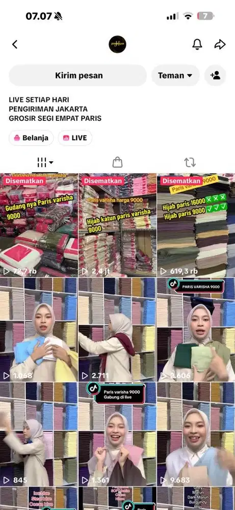 HOST LIVE STREAMING 2 ORANG