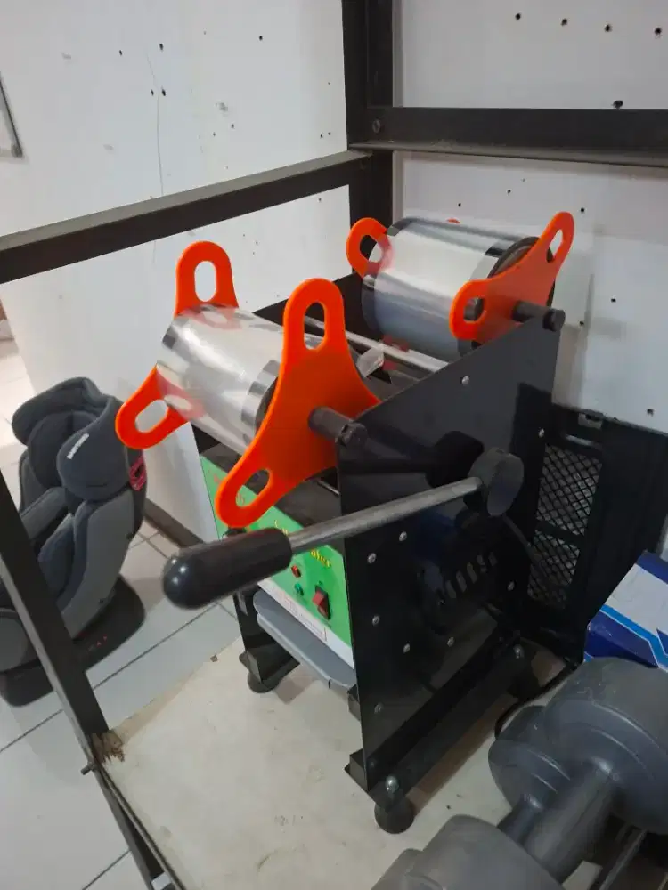 Mesin Cup Sealer Realm Manual - Kondisi Bagus Siap Pakai Usaha