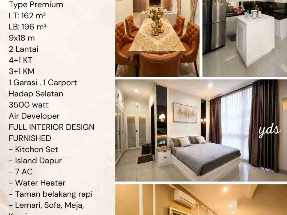 JUAL RUMAH CLUSTER BTARI FULL INTERIOR TYPE PREMIUM