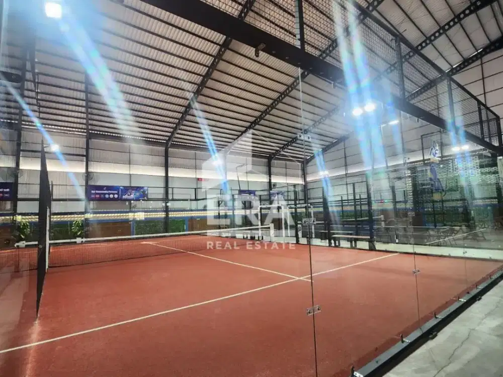 Dijual Lapangan Padel Ekslusif Plus Bisnis Cafe Aktif Di Bekasi