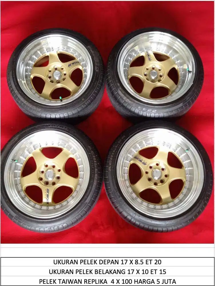 Velg Taiwan Replika 4x100