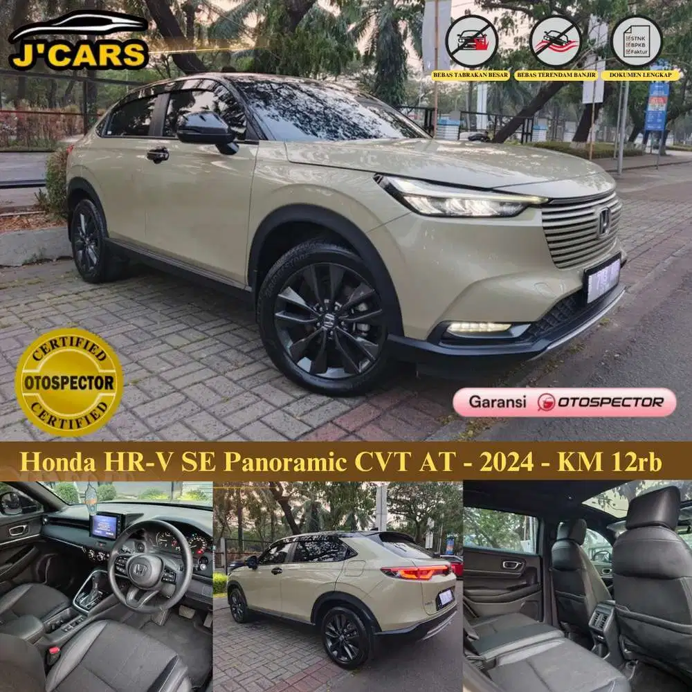 [KM 12k] Honda HRV SE CVT Automatic 2024 AT Ringan Murah