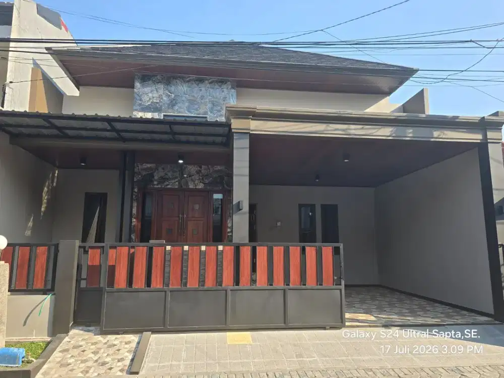 Dijual Rumah Baru Minimalis Modern Selangkah Ke Mall Cito Surabaya Lokasi Perum Rewwin Waru Sidoarjo