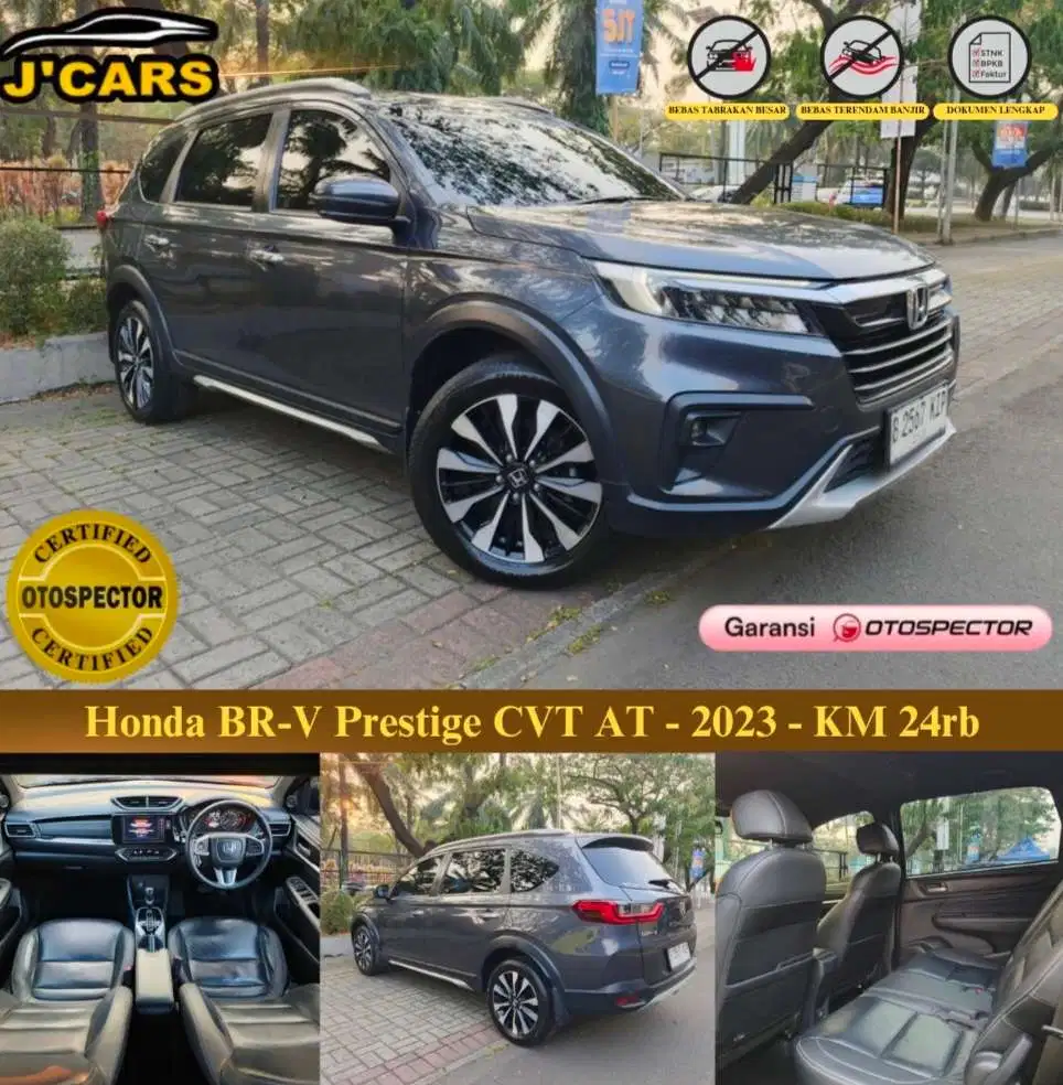 [KM 24k] Honda BRV Prestige CVT AT 2023