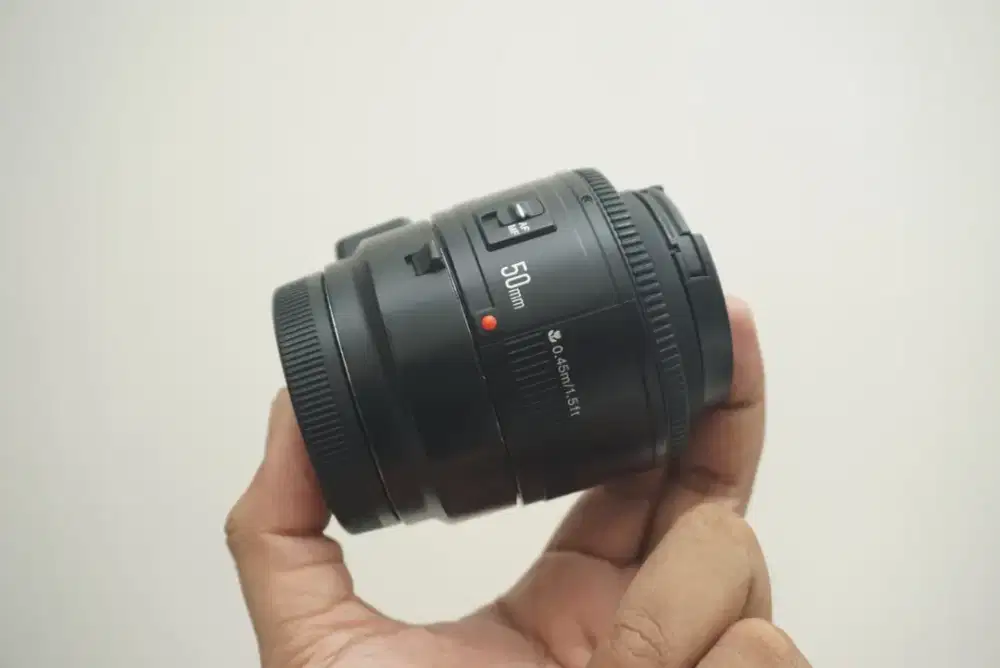 YONGNUO YN 50mm F1.8 ADAPTER EF-EFM EOS M CANON Mirrorless