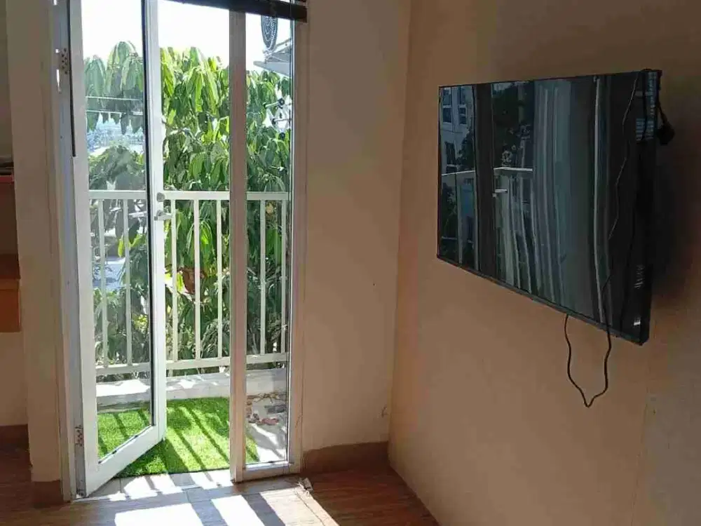 DISEWAKAN MURAH APARTEMEN TOKYO STUDIO FULL FURNISH LANTAI RENDAH VIEW LANGSUNG TAMAN