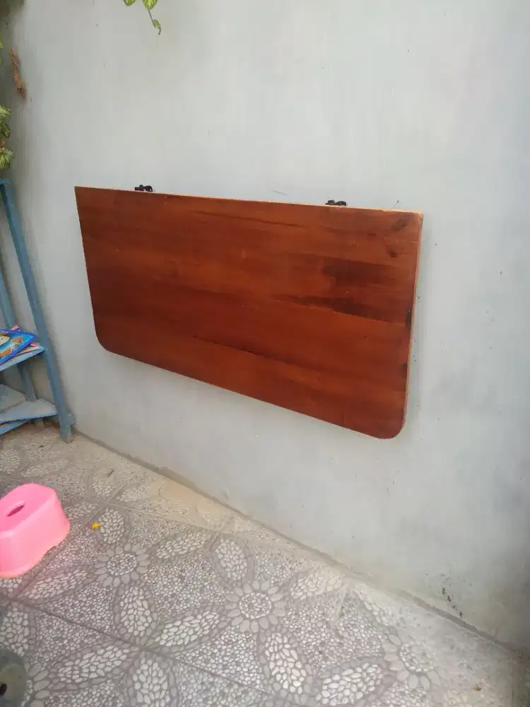 Meja lipat praktis tidak makan tempat +( pasang bisa)
