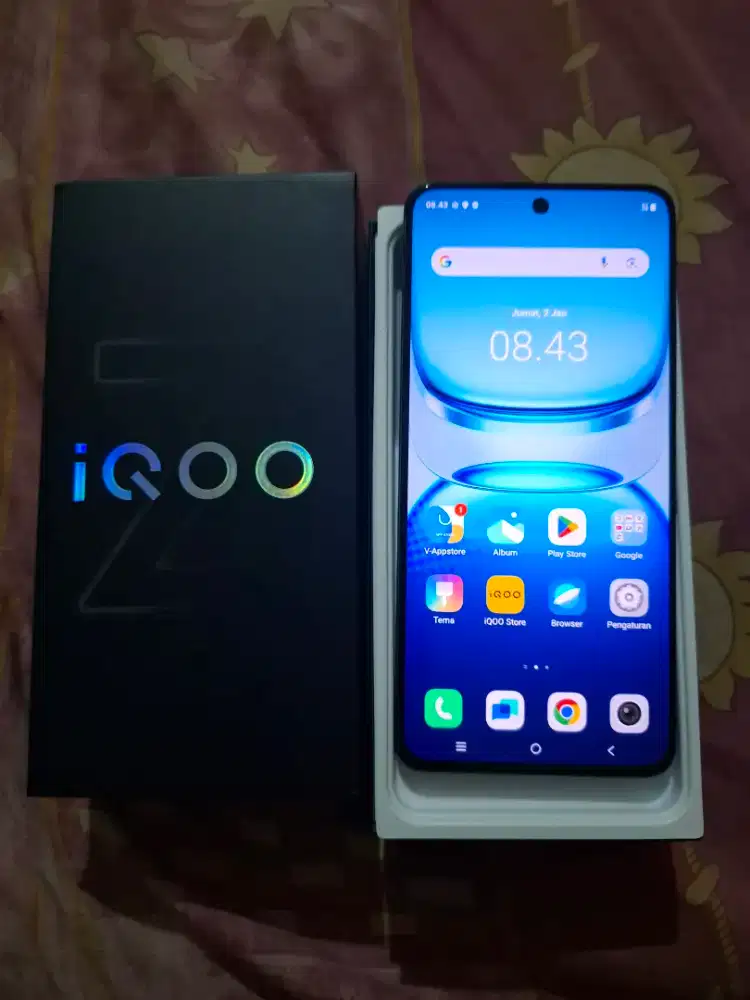 IQOO Z10R ram 12/256 fulset mulus
