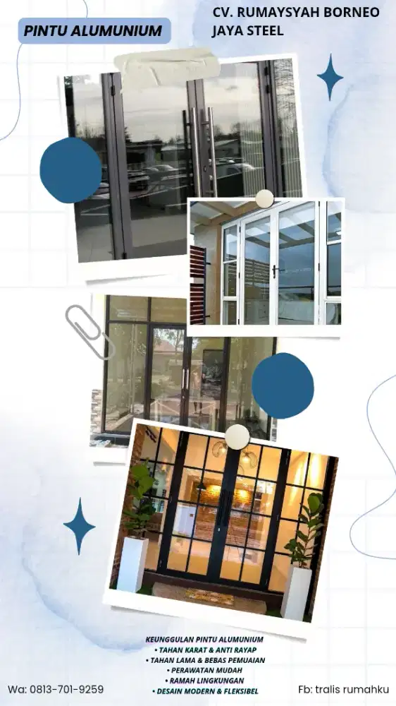 Pintu alumunium