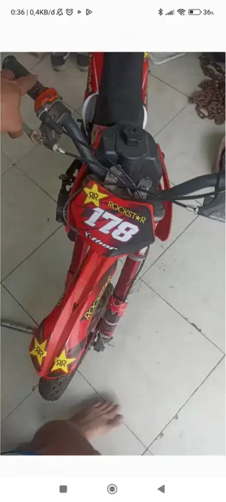 motor mini trail 50cc