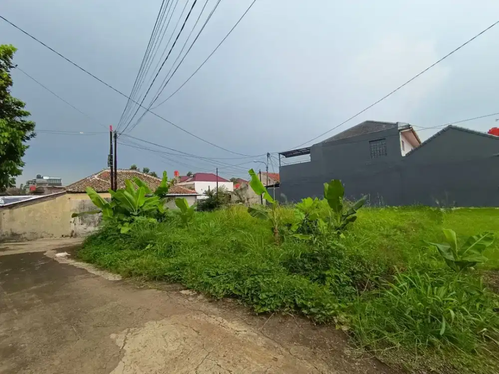 Tanah Kontur Tanah Datar Daerah Cimahi Utara Lingkungan Komplek