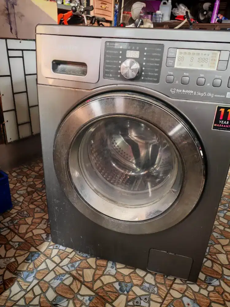Jual Mesin Cuci Samsung Front Loading 8.5kg kondisi apa adanya