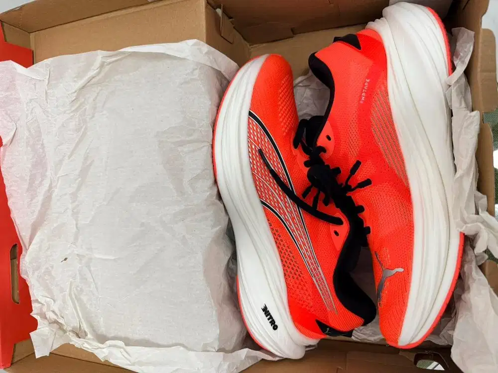 Sepatu lari Puma Daviate Nitro 3 Plate carbon