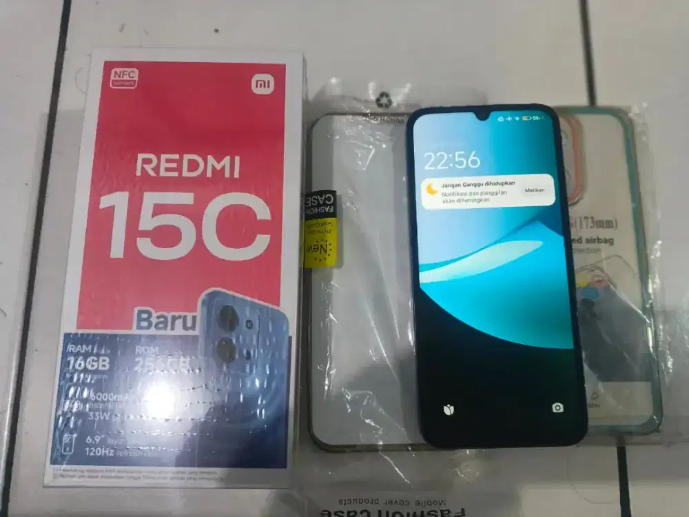 Redmi 15C Biru 8/256Gb Mulus No Minus