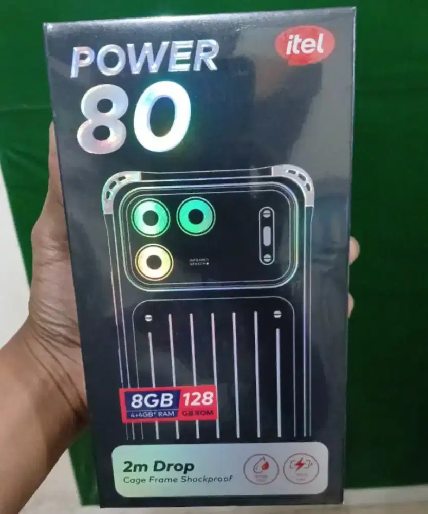 Itel Power 80 - P80 4GB+128GB BNIB Garansi Resmi Indonesia